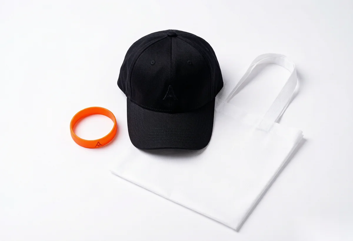 Trade show giveaway three pack combo