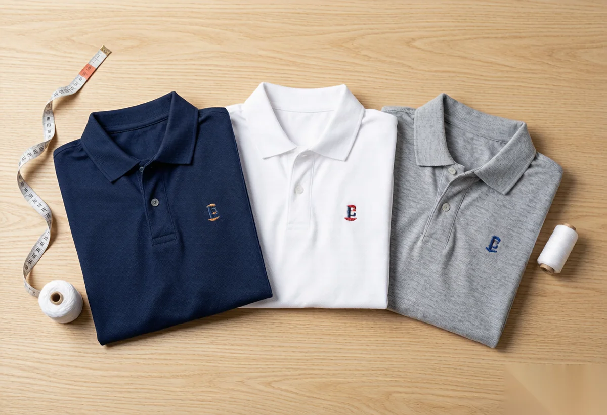 Embroidered apparel and uniform combo